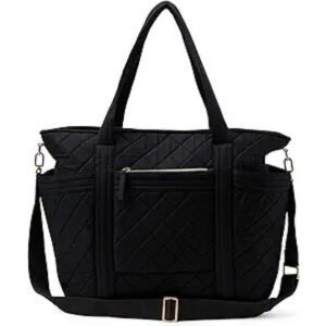 Women's Quilted Cotton Travel Tote Bag