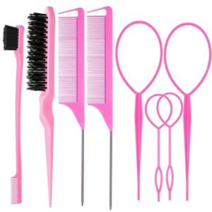 ZVOREI 8Pcs Hair Brushes Set
