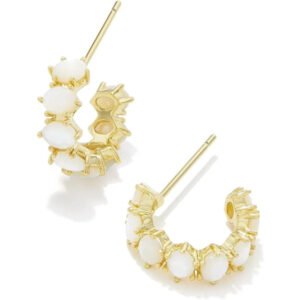 Kendra Scott Cailin Crystal Huggie Earrings, Fashion Jewelry For Women