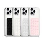Yojaro 4Pack Silicone Suction Phone Case Mount