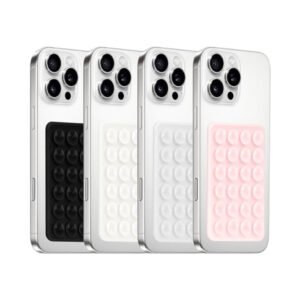 Yojaro 4Pack Silicone Suction Phone Case Mount
