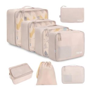 BAGAIL 8 Set Packing Cubes Luggage Packing